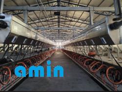 بهره برداری از اتوماسیون شیردوش ۶۴ واحدی